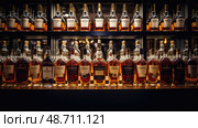 liquor hennessy bottle ai generated. Стоковое AI-изображение, AI-художник Vectorwin / Фотобанк Лори