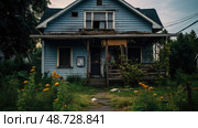 misrepresentation house fraud ai generated. Стоковое AI-изображение, AI-художник Vectorwin / Фотобанк Лори