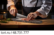 knife kitchen knives ai generated. Стоковое AI-изображение, AI-художник Vectorwin / Фотобанк Лори
