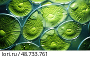 organelles plant cell ai generated. Стоковое AI-изображение, AI-художник Vectorwin / Фотобанк Лори