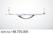 mesmerizing water droplets on white background ai generated. Стоковое AI-изображение, AI-художник Vectorwin / Фотобанк Лори