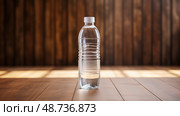 hydration drinking water bottle ai generated. Стоковое AI-изображение, AI-художник Vectorwin / Фотобанк Лори