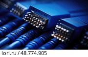 cable serial cables ai generated. Стоковое AI-изображение, AI-художник Vectorwin / Фотобанк Лори