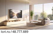 home technology house ai generated. Стоковое AI-изображение, AI-художник Vectorwin / Фотобанк Лори