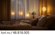 tmosphere lights in a house ai generated. Стоковое AI-изображение, AI-художник Vectorwin / Фотобанк Лори