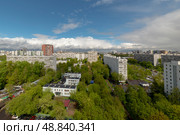 Двор в районе Медведково. Стоковое фото, фотограф Игорь Рожков / Фотобанк Лори