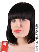 Portrait of brunette. Стоковое фото, агентство Ingram Publishing / Фотобанк Лори