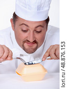 chubby, chef. Стоковое фото, агентство Ingram Publishing / Фотобанк Лори