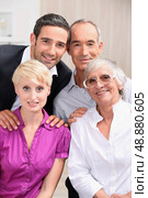 family portrait. Стоковое фото, агентство Ingram Publishing / Фотобанк Лори
