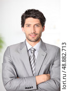 Ambitious young businessman. Стоковое фото, агентство Ingram Publishing / Фотобанк Лори