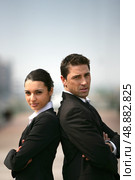 Determined business professionals. Стоковое фото, агентство Ingram Publishing / Фотобанк Лори
