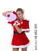 Mrs Claus. Стоковое фото, агентство Ingram Publishing / Фотобанк Лори