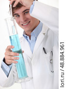 Young scientist. Стоковое фото, агентство Ingram Publishing / Фотобанк Лори