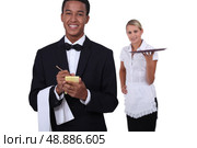 Restaurant staff. Стоковое фото, агентство Ingram Publishing / Фотобанк Лори