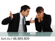 Disputes at work. Стоковое фото, агентство Ingram Publishing / Фотобанк Лори