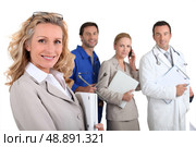 People with fulfilling careers. Стоковое фото, агентство Ingram Publishing / Фотобанк Лори
