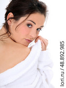 Brunette beauty. Стоковое фото, агентство Ingram Publishing / Фотобанк Лори