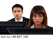 Office workers. Стоковое фото, агентство Ingram Publishing / Фотобанк Лори
