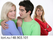 love triangle. Стоковое фото, агентство Ingram Publishing / Фотобанк Лори