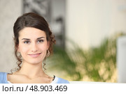 Self assured young woman. Стоковое фото, агентство Ingram Publishing / Фотобанк Лори