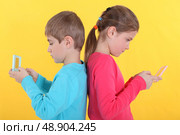 Brother and sister. Стоковое фото, агентство Ingram Publishing / Фотобанк Лори