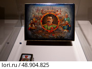 Выставка "Лаковая миниатюра" в музее на Делегатской. Редакционное фото, фотограф Дмитрий Неумоин / Фотобанк Лори