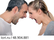 angry couple. Стоковое фото, агентство Ingram Publishing / Фотобанк Лори