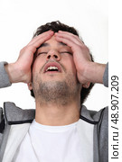 Unlucky man. Стоковое фото, агентство Ingram Publishing / Фотобанк Лори
