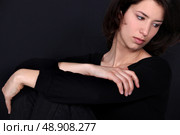 Woman daydreaming. Стоковое фото, агентство Ingram Publishing / Фотобанк Лори