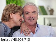 Man with his wife. Стоковое фото, агентство Ingram Publishing / Фотобанк Лори