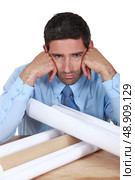 Unproductive worker. Стоковое фото, агентство Ingram Publishing / Фотобанк Лори
