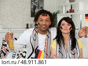 German sports enthusiasts. Стоковое фото, агентство Ingram Publishing / Фотобанк Лори