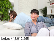 Couple having a disagreement. Стоковое фото, агентство Ingram Publishing / Фотобанк Лори