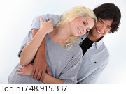 Portrait of a loving couple. Стоковое фото, агентство Ingram Publishing / Фотобанк Лори