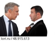 Businessmen having an argument. Стоковое фото, агентство Ingram Publishing / Фотобанк Лори