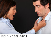 couple quarreling. Стоковое фото, агентство Ingram Publishing / Фотобанк Лори