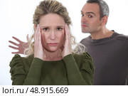 violent couple dispute. Стоковое фото, агентство Ingram Publishing / Фотобанк Лори