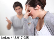 Couple having an argument. Стоковое фото, агентство Ingram Publishing / Фотобанк Лори