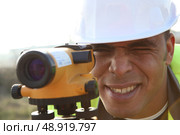 surveyor working. Стоковое фото, агентство Ingram Publishing / Фотобанк Лори