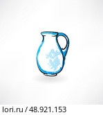 pitcher grunge icon. Стоковая иллюстрация, агентство Ingram Publishing / Фотобанк Лори