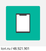 Office tablet icon. Стоковая иллюстрация, агентство Ingram Publishing / Фотобанк Лори