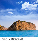Javea Isla del Descubridor Xabia in Mediterranean Alicante at Spain. Стоковое фото, агентство Ingram Publishing / Фотобанк Лори
