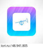 trumpet icon. Стоковая иллюстрация, агентство Ingram Publishing / Фотобанк Лори