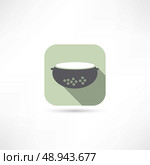colander icon. Стоковая иллюстрация, агентство Ingram Publishing / Фотобанк Лори