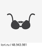 Optical glasses icon. Стоковая иллюстрация, агентство Ingram Publishing / Фотобанк Лори