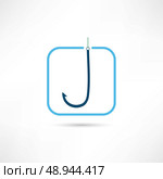 fishhook icon. Стоковая иллюстрация, агентство Ingram Publishing / Фотобанк Лори