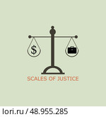 scales of justice symbol. Стоковая иллюстрация, агентство Ingram Publishing / Фотобанк Лори