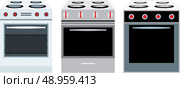 Cookers. three different kinds. Стоковая иллюстрация, агентство Ingram Publishing / Фотобанк Лори