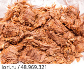 Barbacoa de res meat mexico style boiled cow meat Mexican recipe. Стоковое фото, агентство Ingram Publishing / Фотобанк Лори
