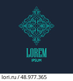 Retro  Monogram Logos. Vintage Vector Concepts. EPS 10. Стоковая иллюстрация, агентство Ingram Publishing / Фотобанк Лори